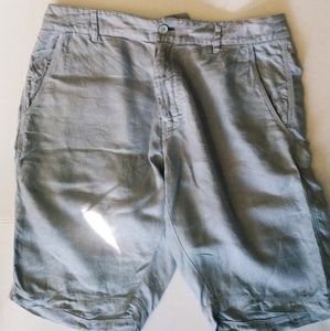 Aqua Toscano Linen Shorts